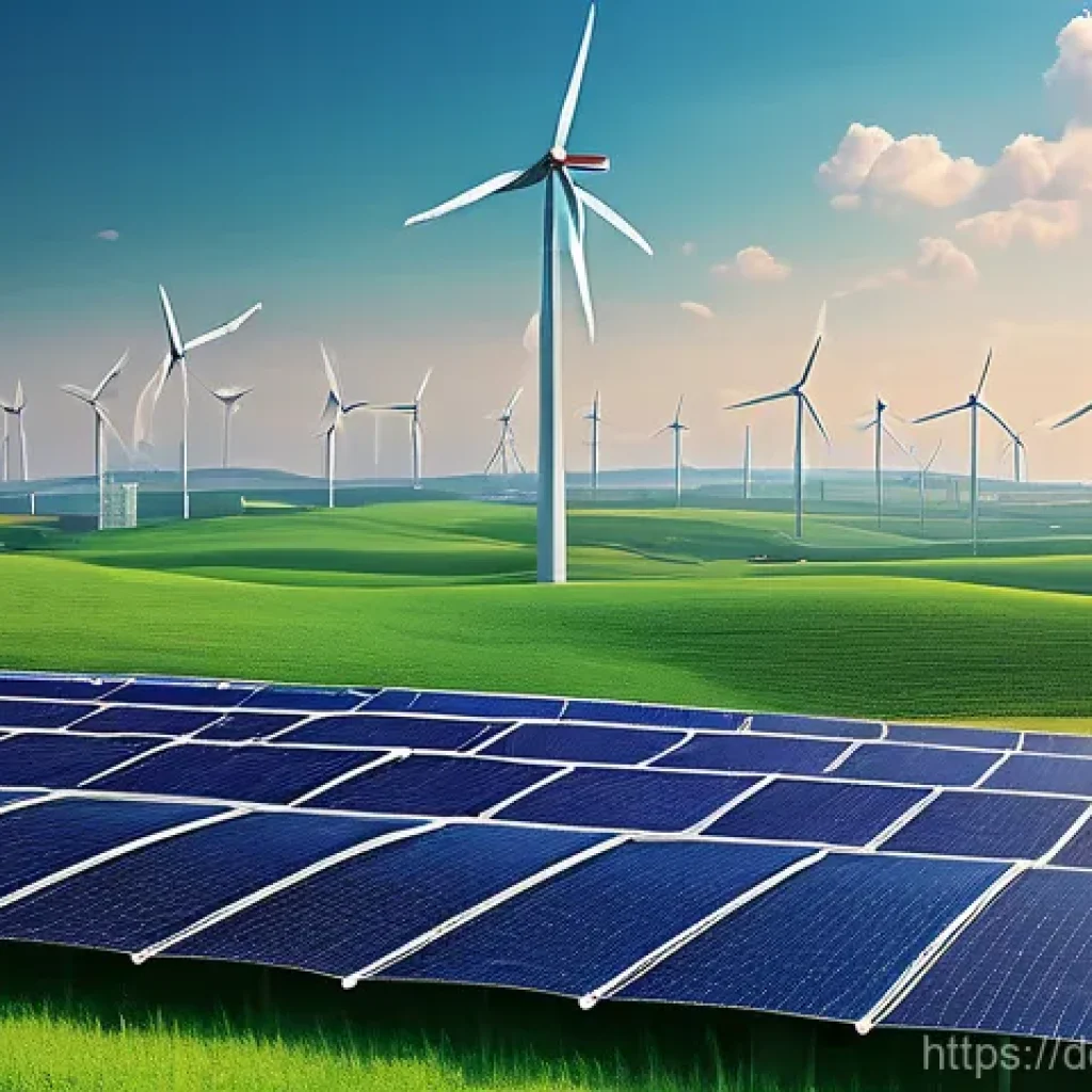 그린 수소 경제의 발전 방향 - **Prompt 1: "The Dawn of Green Hydrogen"**
A vibrant, futuristic image depicting a vast landscap...
