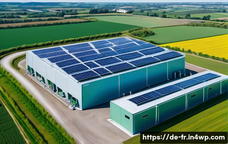 그린 수소 생산을 위한 투자 유치 방안 - A high-tech green hydrogen production facility in Germany, showcasing modern PEM electrolyzers with ...